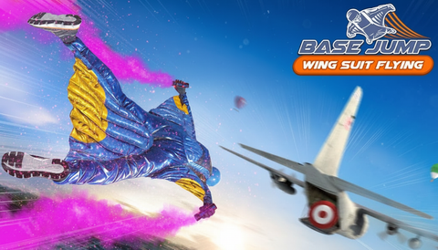 Base Jump Wing Suit Flying – play free online