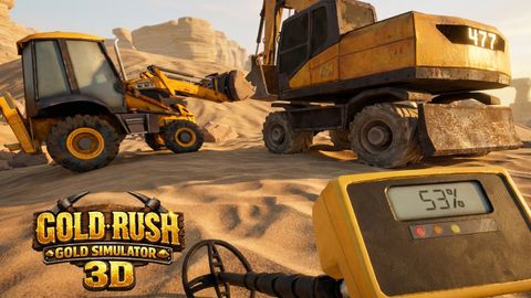 Gold Rush: Gold Simulator 3D – play free online