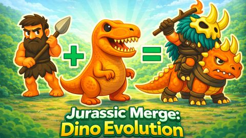 Jurassic Merge: Dino Evolution – play free online