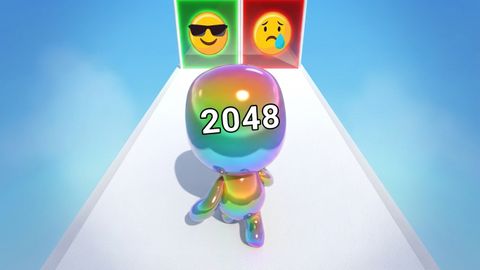 Man Runner 2048 – play free online