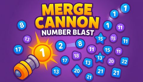 Merge Cannon: Number Blast – play free online