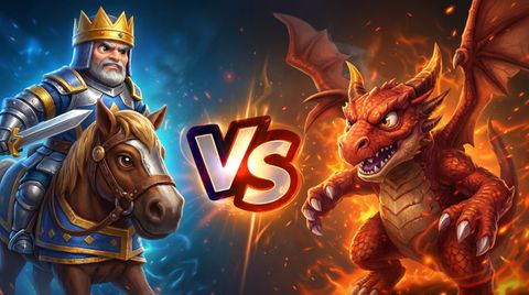Merge! Dragons vs Knights – play free online