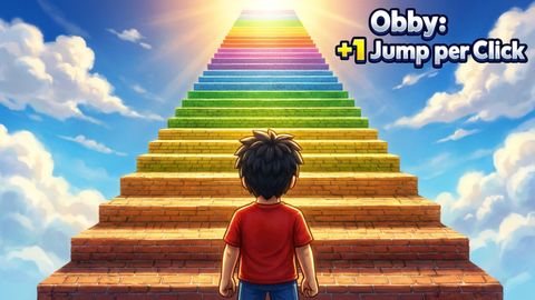 Obby: +1 Jump per Click – play free online