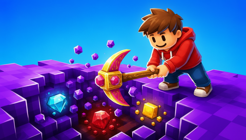 Obby: Dig Down – play free online