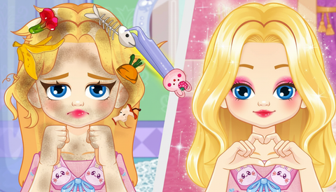 Royal Glow Princess Makeover – play free online