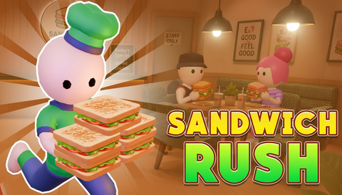 Sandwich Rush Serve and Grow – play free online