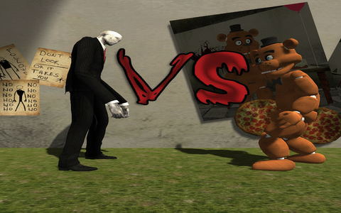 Slenderman VS Freddy The Fazbear – play free online